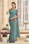 Nainisha Vol 3 By Vallabhi Georgette Printed Daily Wear Saree Exporters In India